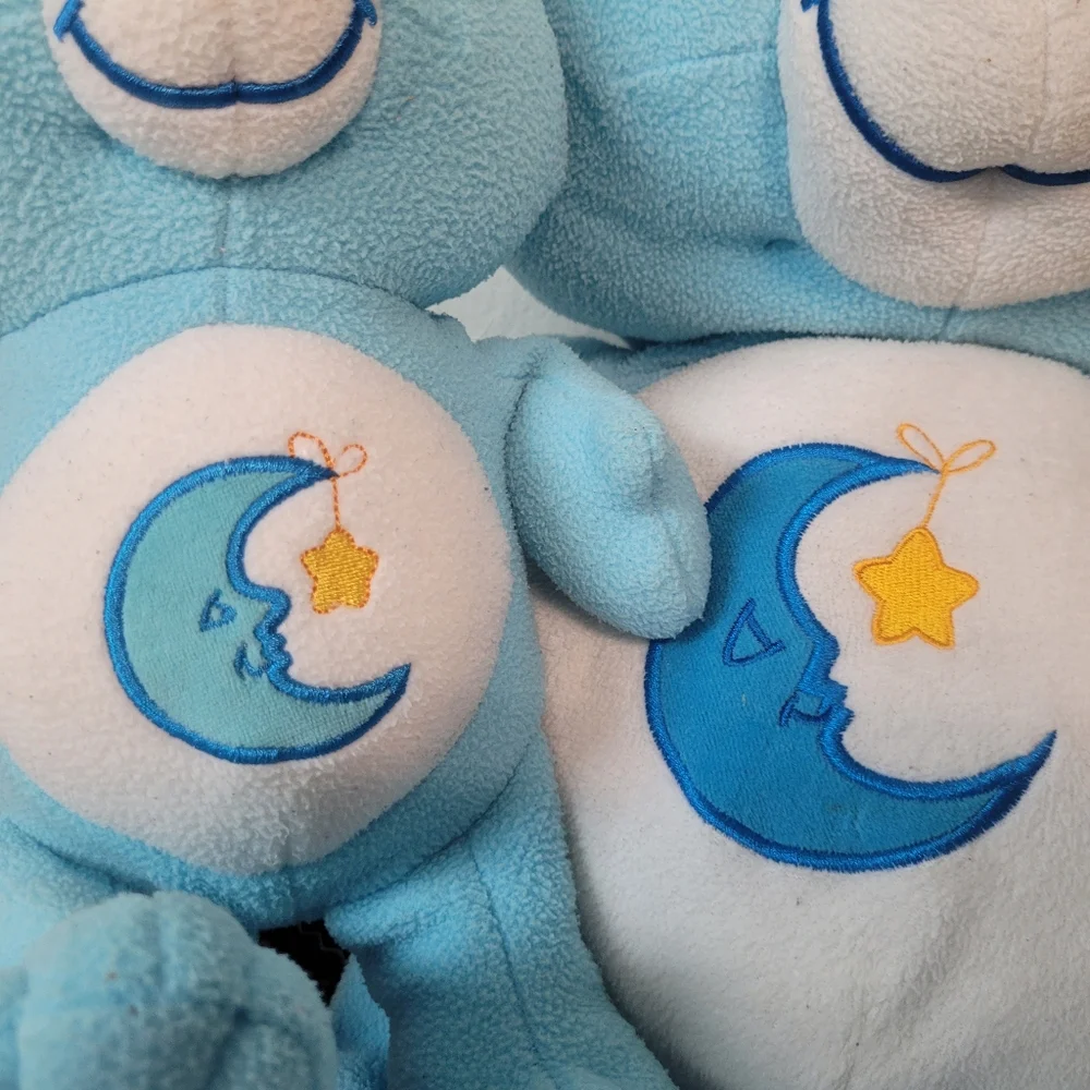 Carebear, Bedtime Bear, Set Of 2 Plush Teddy Bears